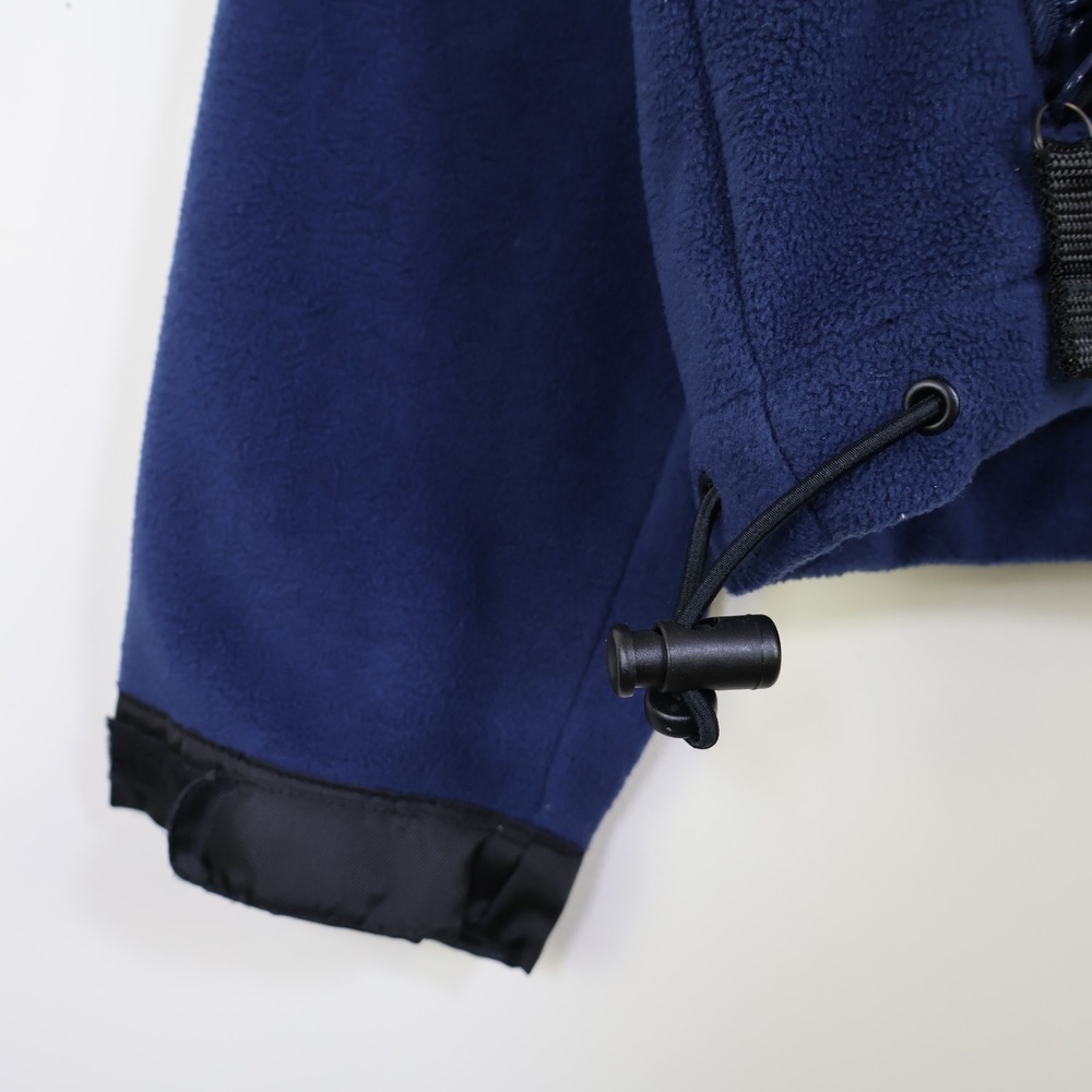 Tommy Hilfiger Vintage Fleece Pullover Anorak 1/2 Zip Mock Neck XL Navy Blue - Picture 11 of 16